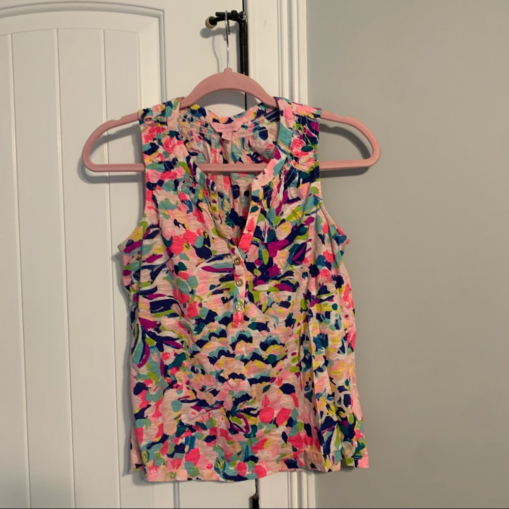 Lilly Pulitzer printed tank top - size S